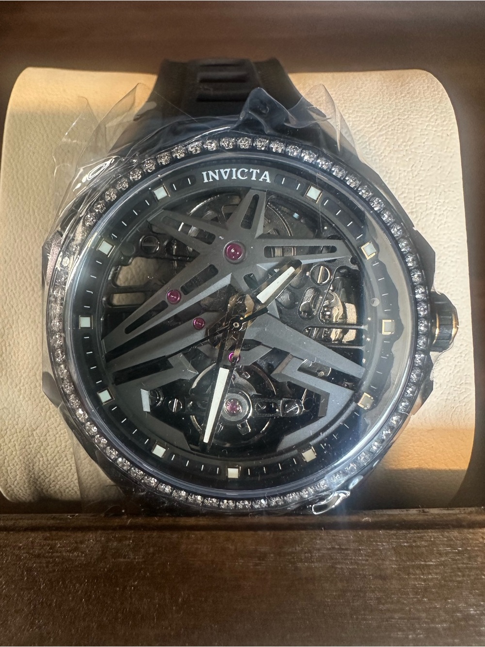 Invicta Objet D Art Astradia Lab Grown Diamond Automatic Men's Watch (70121) - Picture 6 of 6